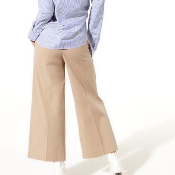 Aritzia wide leg beige pants - Picture 4 of 4